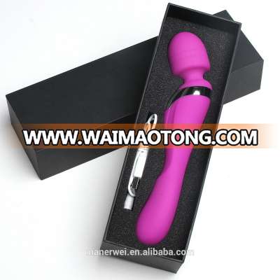 HoT! Waterproof Cordless Silicone Sex Toys AV Magic  Vibrator Wand Massager