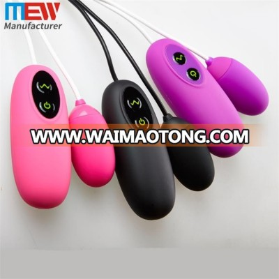 10 Speeds Wired G-Spot Clitoral Pink Anal Love Egg Vibrator