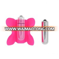 Butterfly Style Women Sex Toy 10 Frequency Wearable Mini Bullet Vibrator